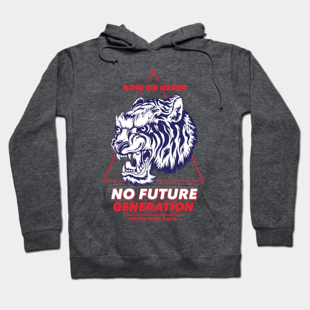 No Future Generation Hoodie by CHAKRart